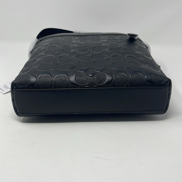 Coach Houston Flight Bag In Signature Leather - Picture 7 of 10